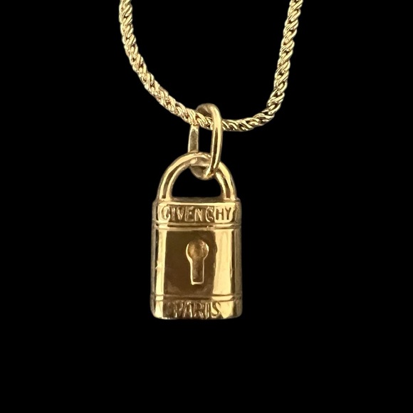 GIVENCHY Padlock Pendant Necklace - Picture 2 of 12